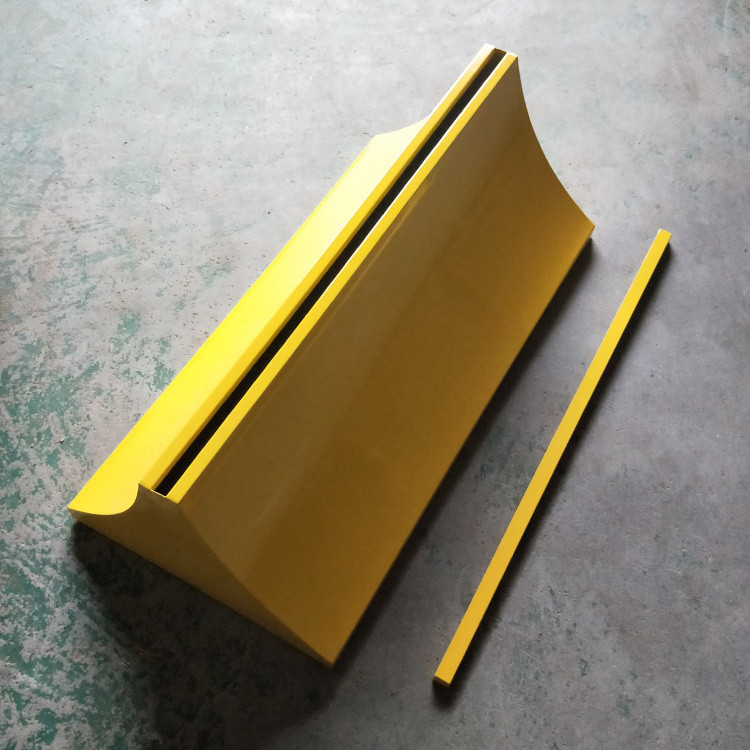 黄色展示架底座商场海报架弧形黄色广告底座金属烤漆黄色广告牌座-阿