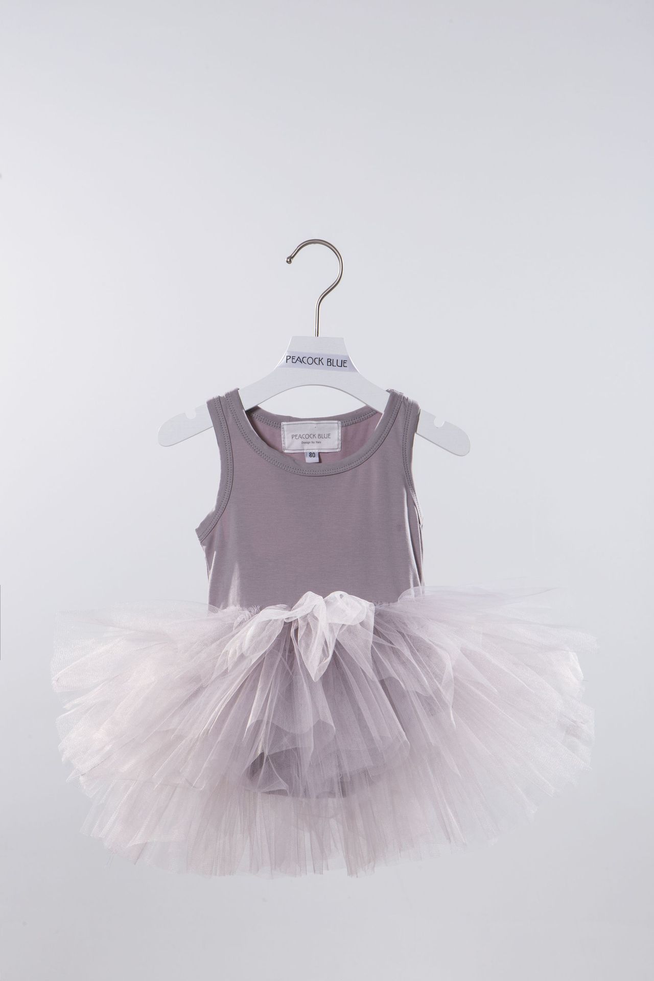 peacock blue轻奢品牌童装the one系列经典芭蕾舞童纱裙童连衣裙