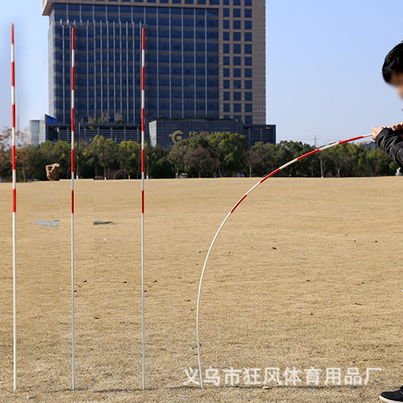 排球标志杆比赛型排球标志杆玻璃钢纤维标志杆球类绕杆