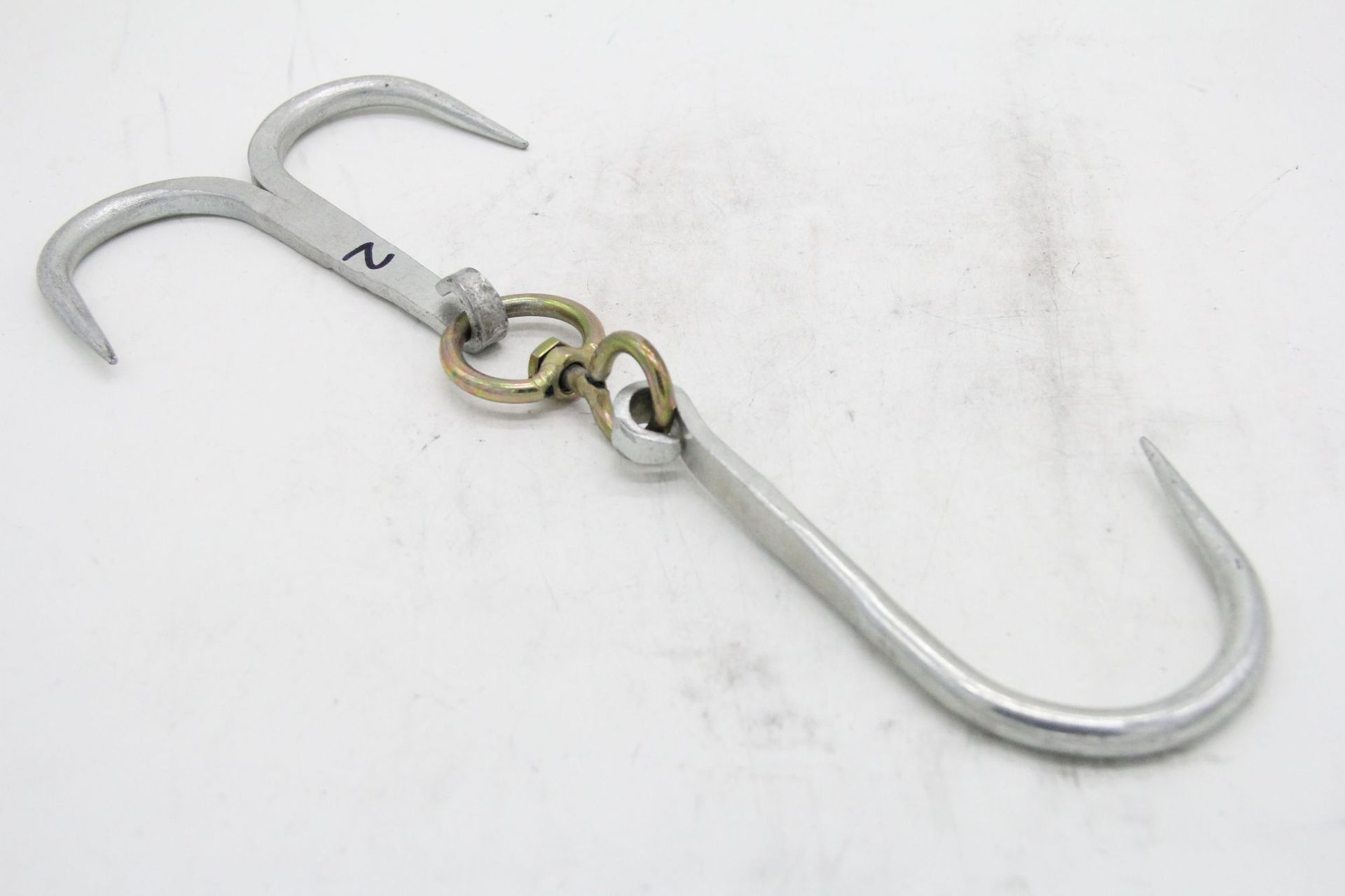 挂肉钩子屠宰钩加粗挂牛肉挂羊屠宰场铁钩子挂猪肉非不锈钢