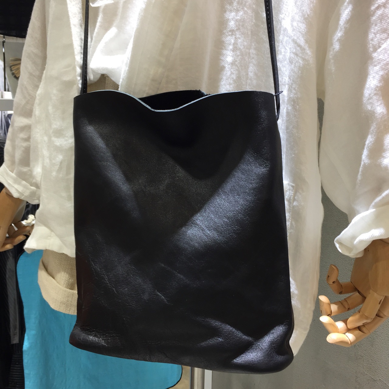 复古民族风 手工文艺例外棉麻衣服配饰 真牛皮包包女式单肩包