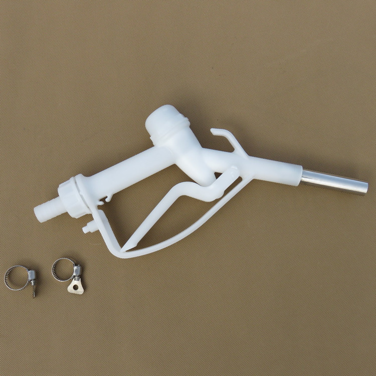 塑料加油枪简易手动化学甲醇乙醇耐腐蚀耐醇加油枪1寸6分口径