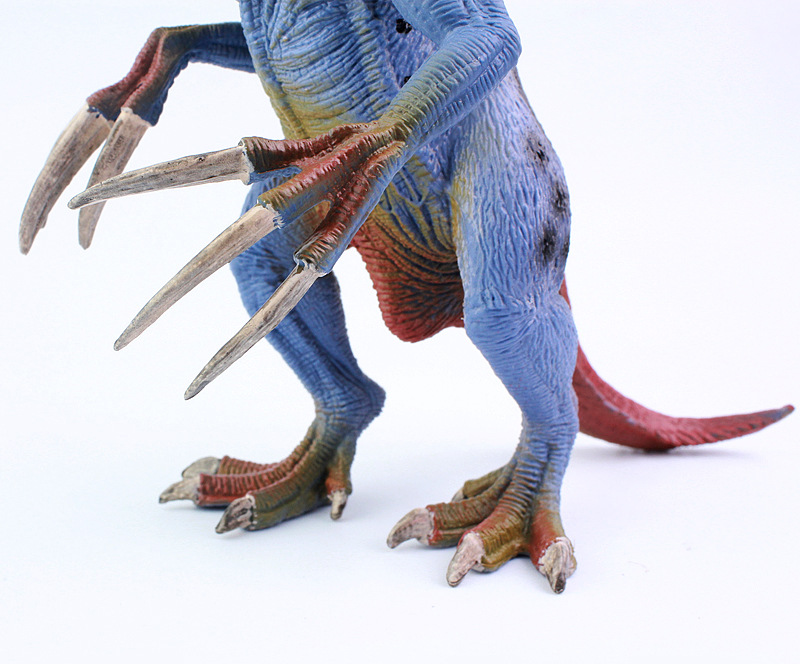 跨境侏罗纪镰刀龙模型玩具实心塑胶仿真恐龙模型静态儿童玩具礼物
