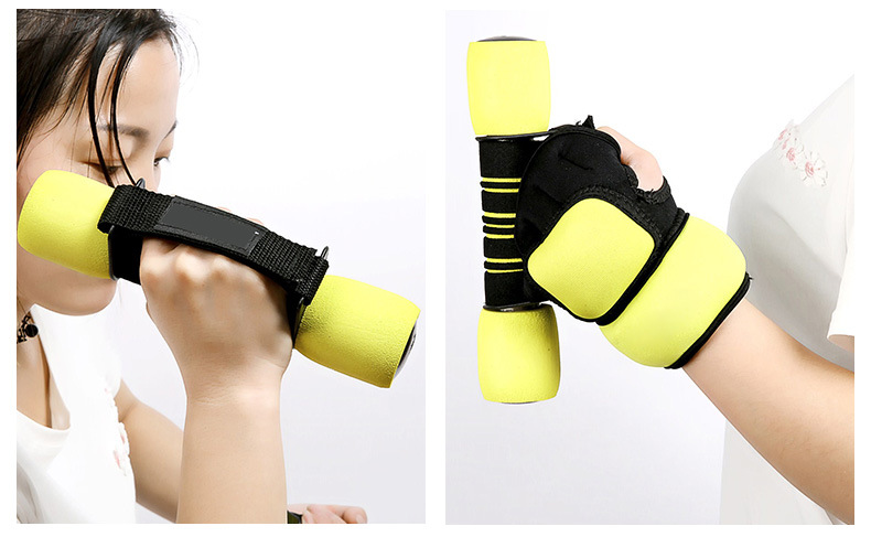 厂家直销塑臂手臂负重沙袋手铃康复训练健身家用瑜伽沙包套装哑铃