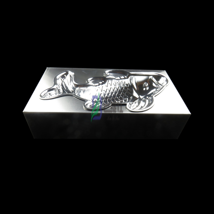 铝喜庆鲤鱼形模具 米糕年糕模 鱼果冻馒头鱼冻模具 食品用模1斤