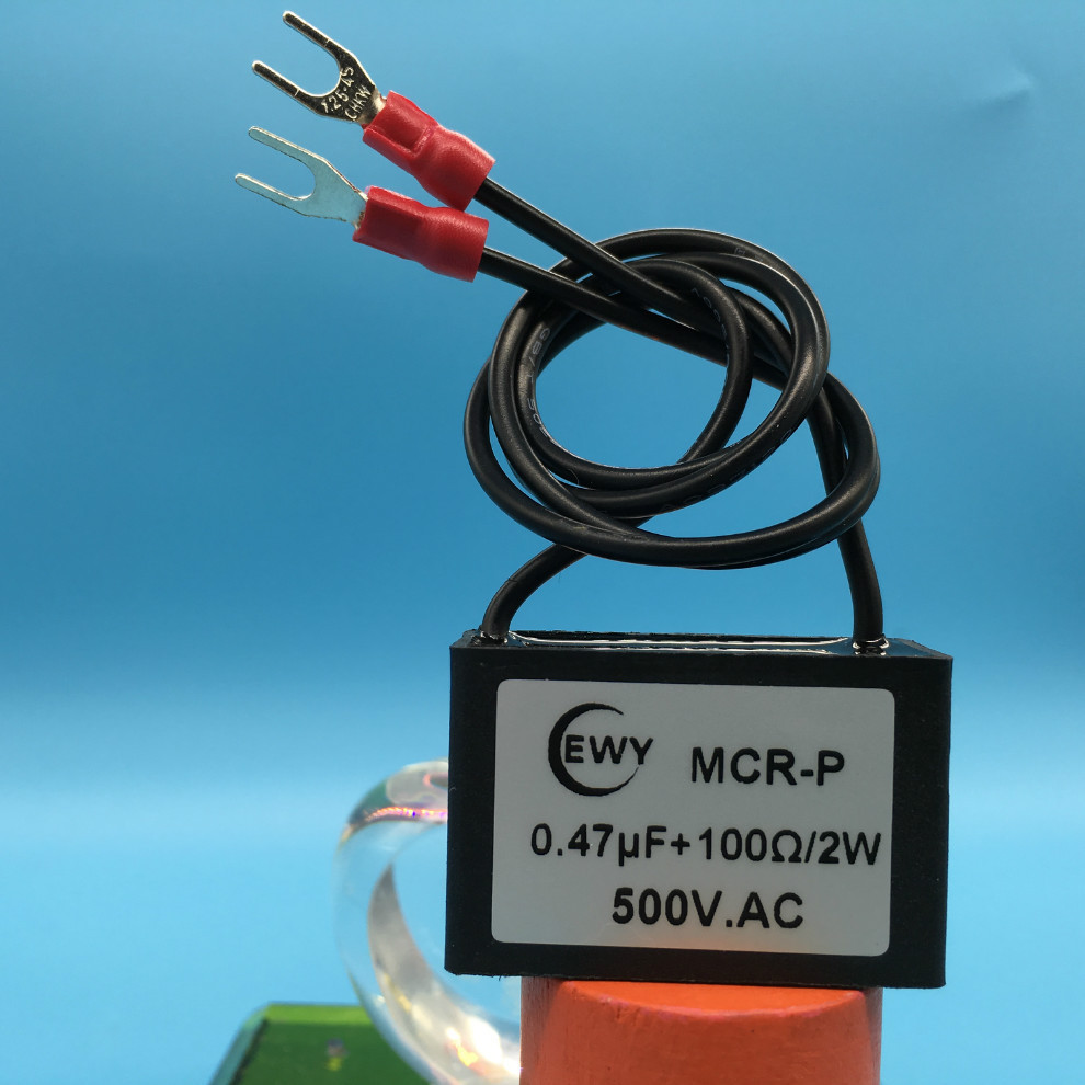 电子灭弧器rc阻容吸收器/灭弧器 mcr-p 0.47uf 100r 2w 500v订制