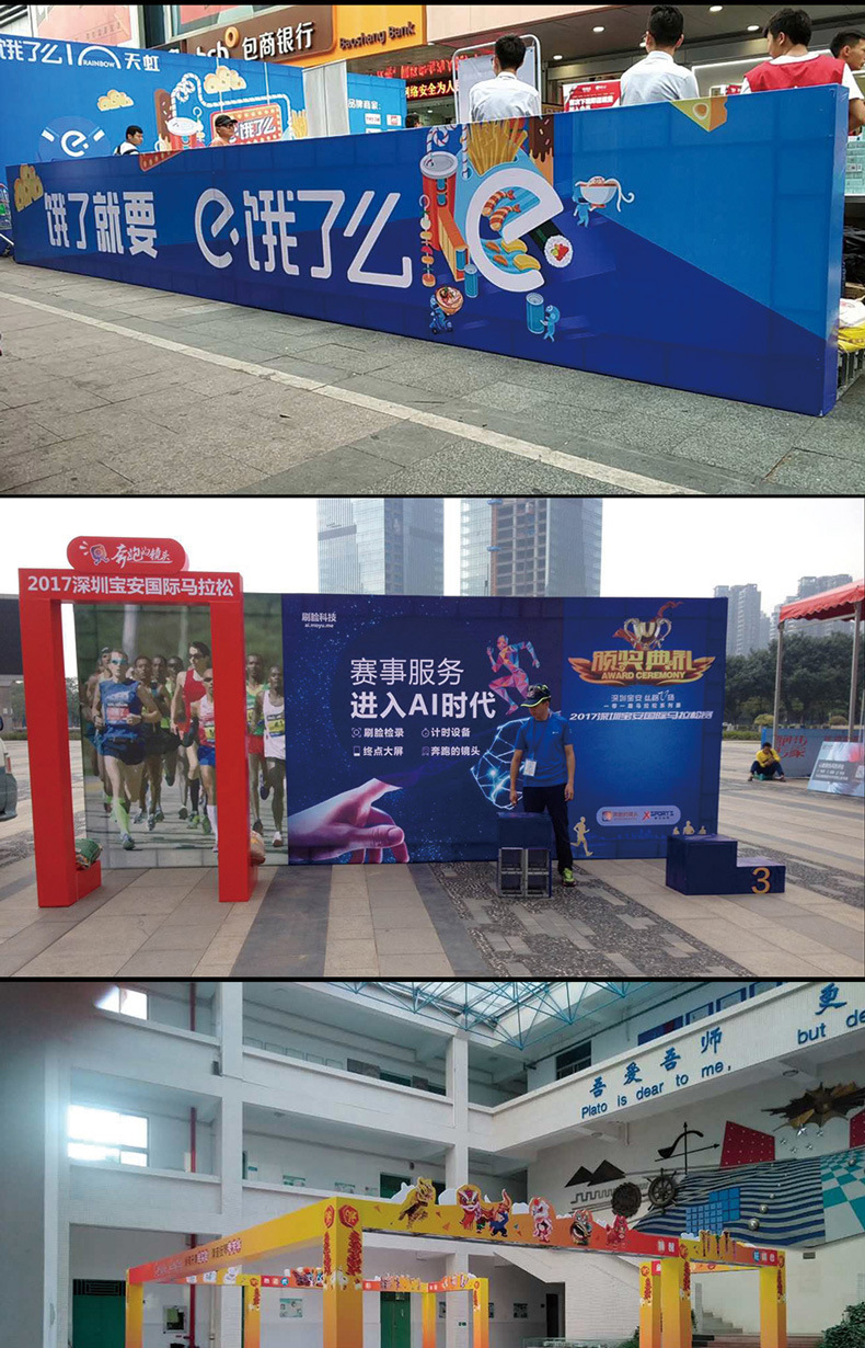 舞台桁架背景架子婚庆展架铁合金方管热镀锌桁架钢铁桁架灯光架子