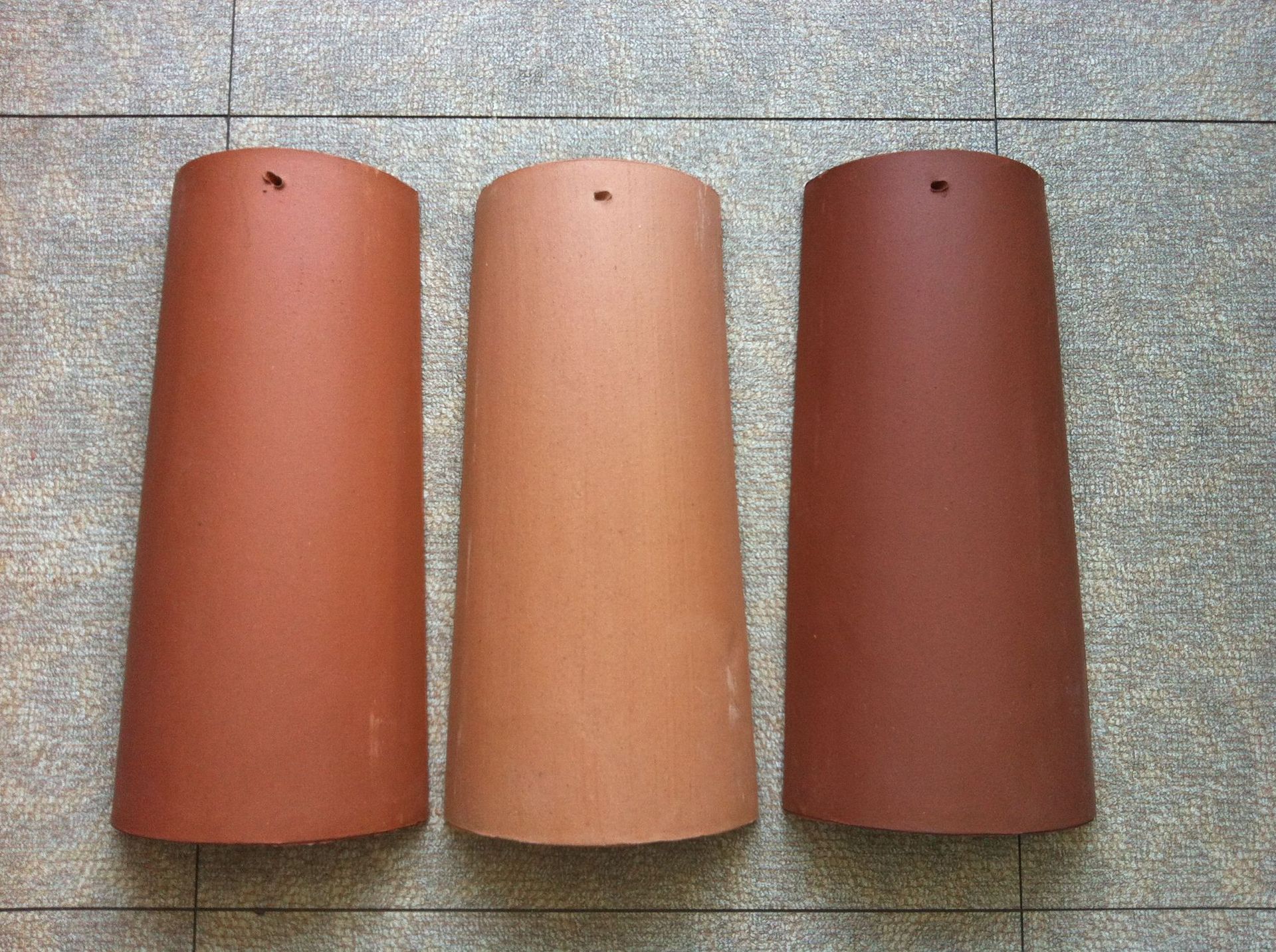 上海苑瑞筒瓦陶土瓦厂家直销筒瓦