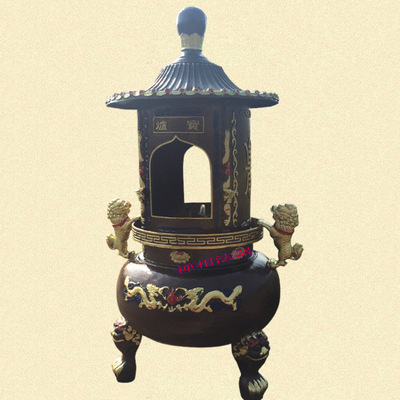 厂家直销殡仪馆圆形烧纸炉,陵园公墓铸铁化金银纸炉.