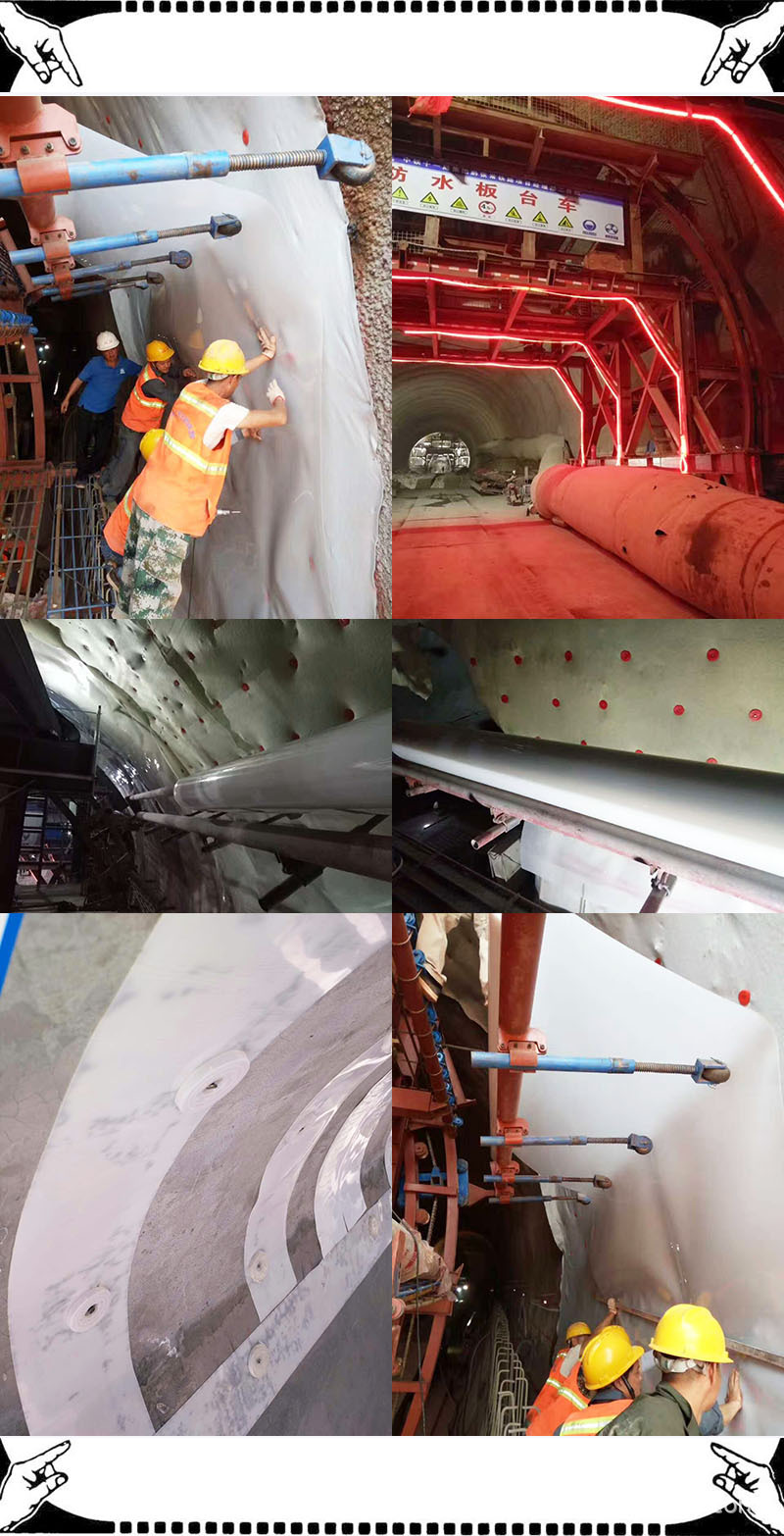 防渗ecb防水板热熔垫片规格型号