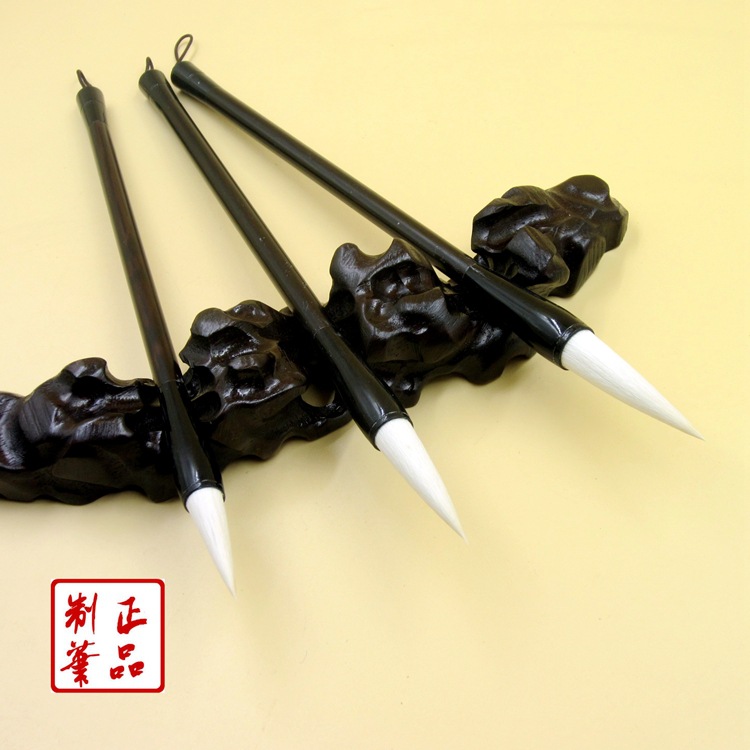 进贤文港毛笔光峰羊毫 狼毫 兼毫 楷隶行草书写书画