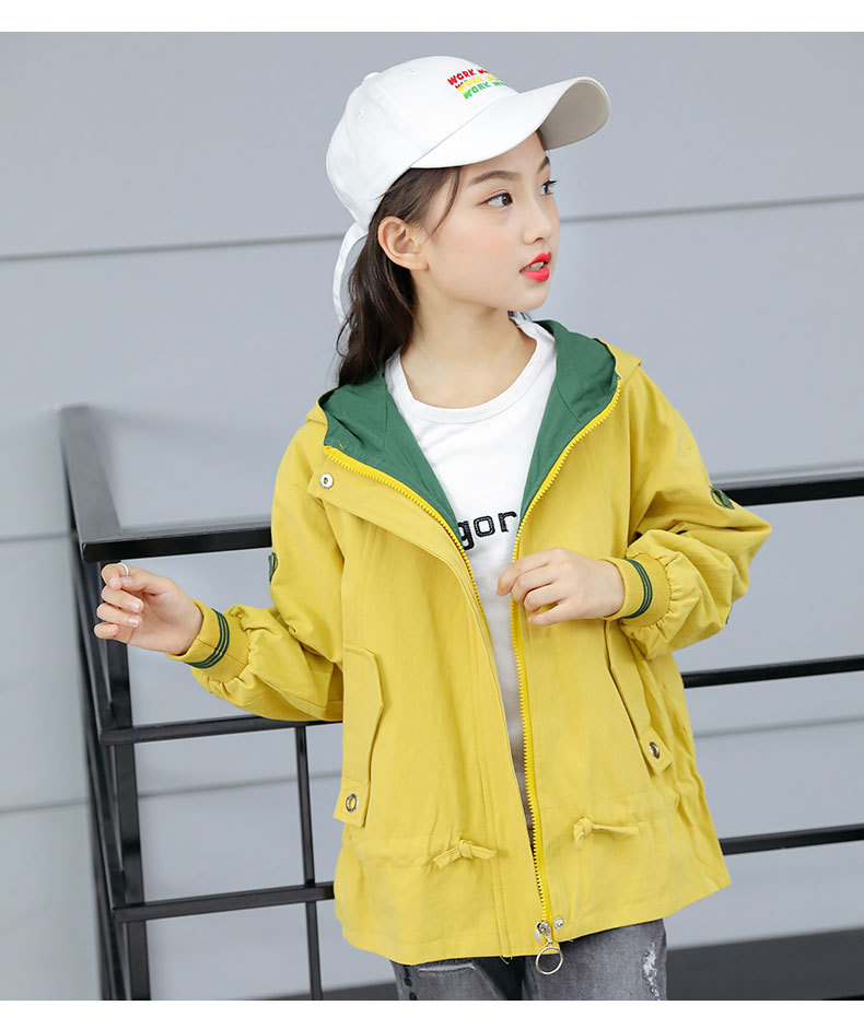 女大童外套秋装2020新款13女童10超洋气7胖儿童12-15岁女孩8春秋9