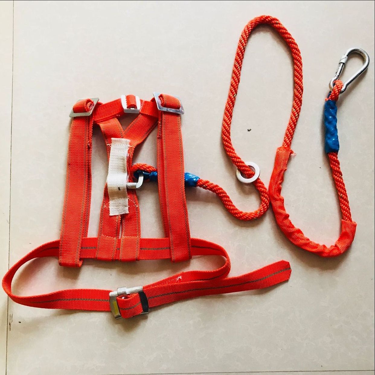 双背2m安全带三点式工地防坠落安全带个人防护专用安全带