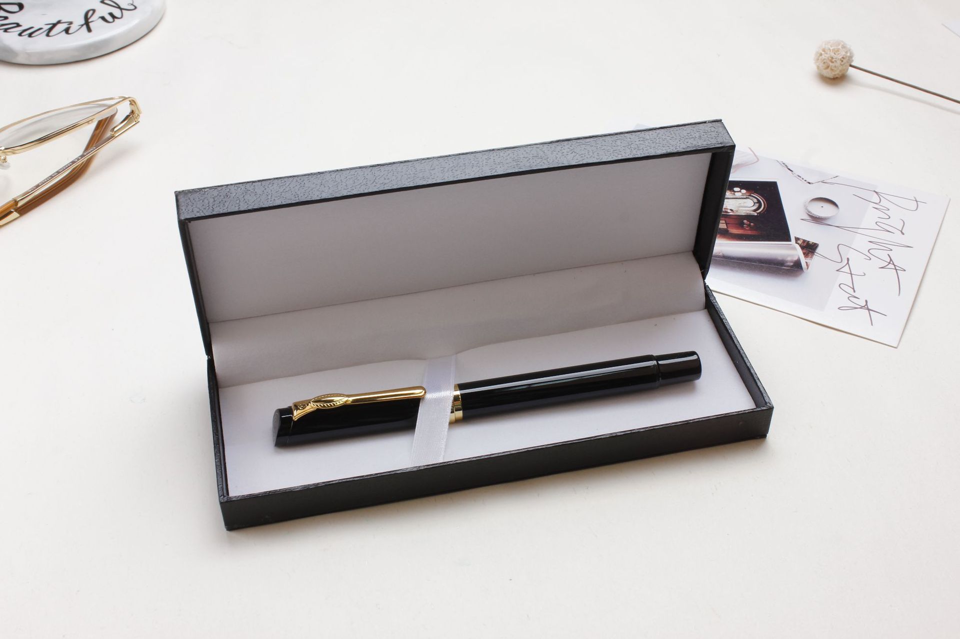 英雄钢笔礼盒包装 精美钢笔礼盒定制包装logo送礼定制礼品包装盒