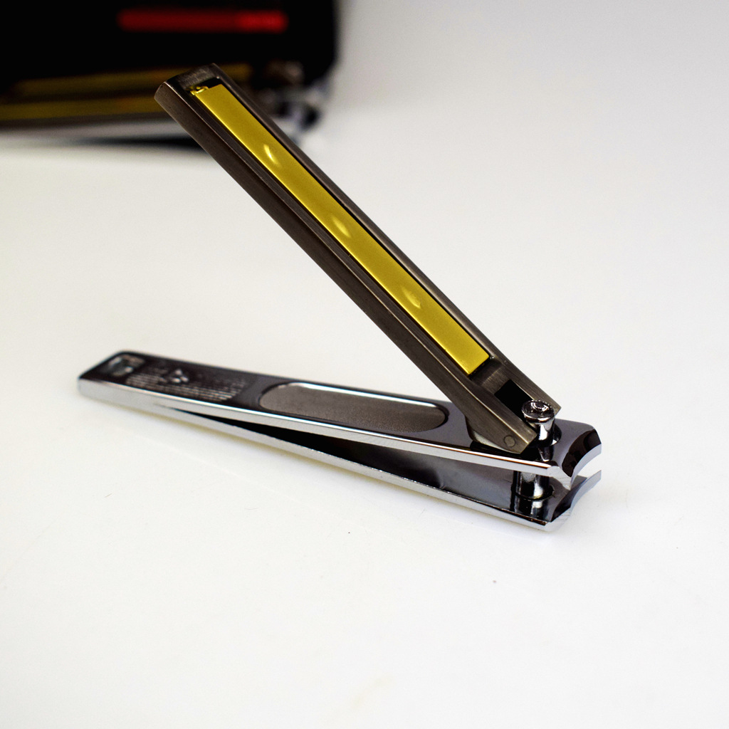 欧美达指甲钳单个指甲刀高档不锈钢礼品美甲工具 3001-9