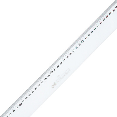 尺子-deli/得力8410有机丁字尺60cm-93厘米透明塑料绘图尺 工程尺t.