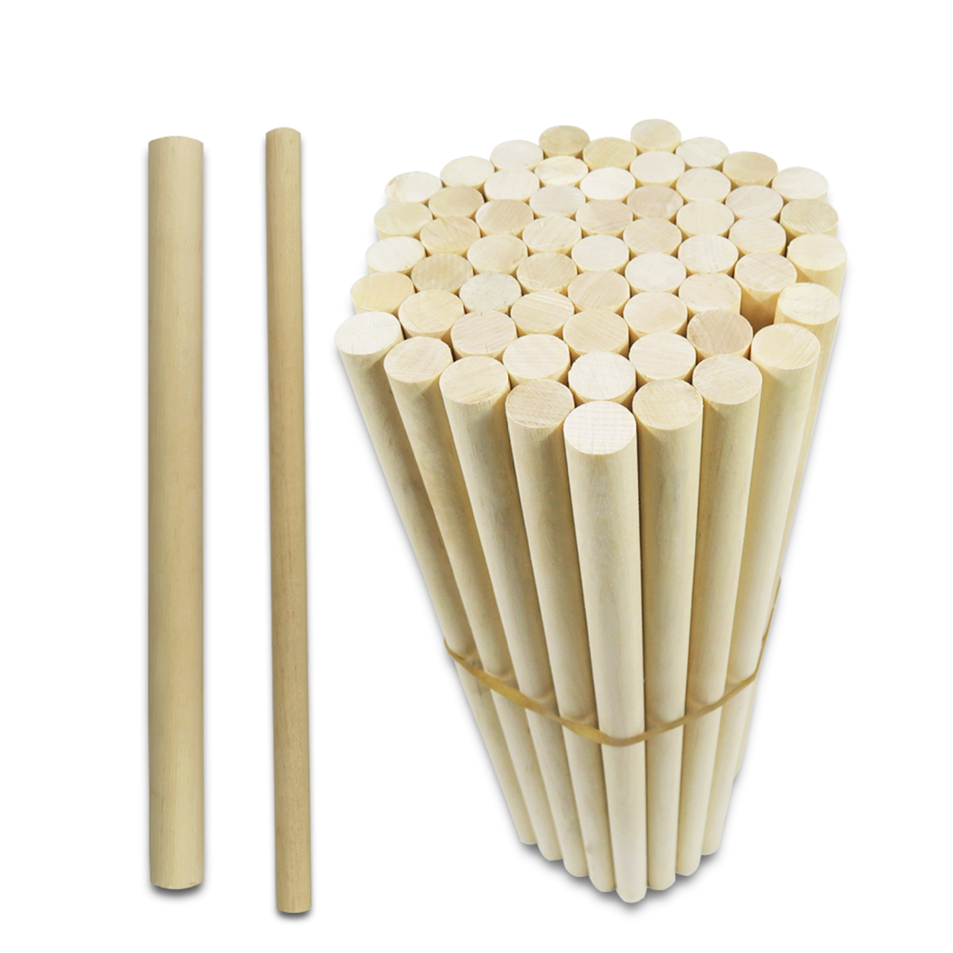 厂家直销优质圆木棒打孔深加工各种木质细圆棒木质工艺品圆棒木棒