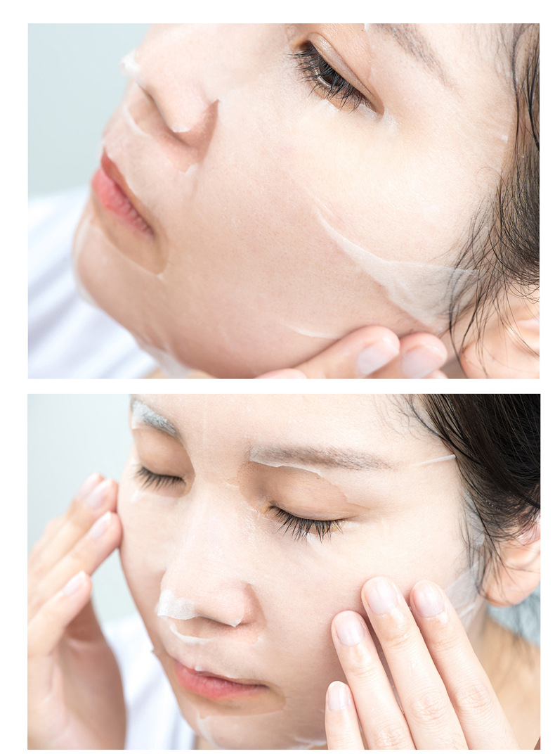 裸片面膜贴牌蚕丝面膜修复抗敏红血丝冰膜护肤品微商面膜加工oem