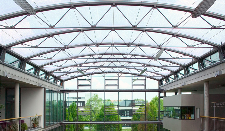 承建大型etfe透明膜结构建筑 屋顶透光膜结构工程 etfe透明膜材