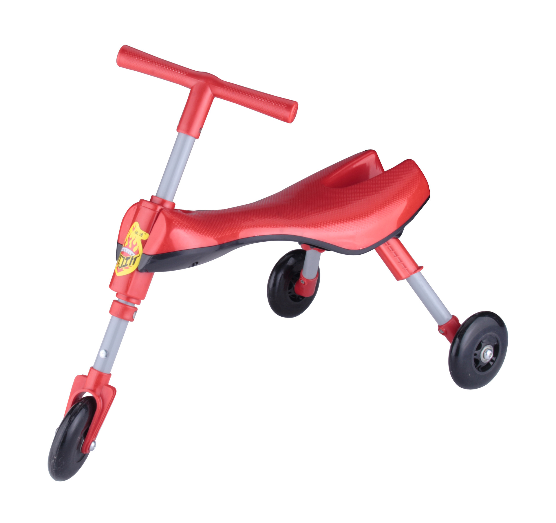 酷贝比儿童三轮螳螂车甲虫车 男女宝宝 游戏车 防摔倒 防侧滑