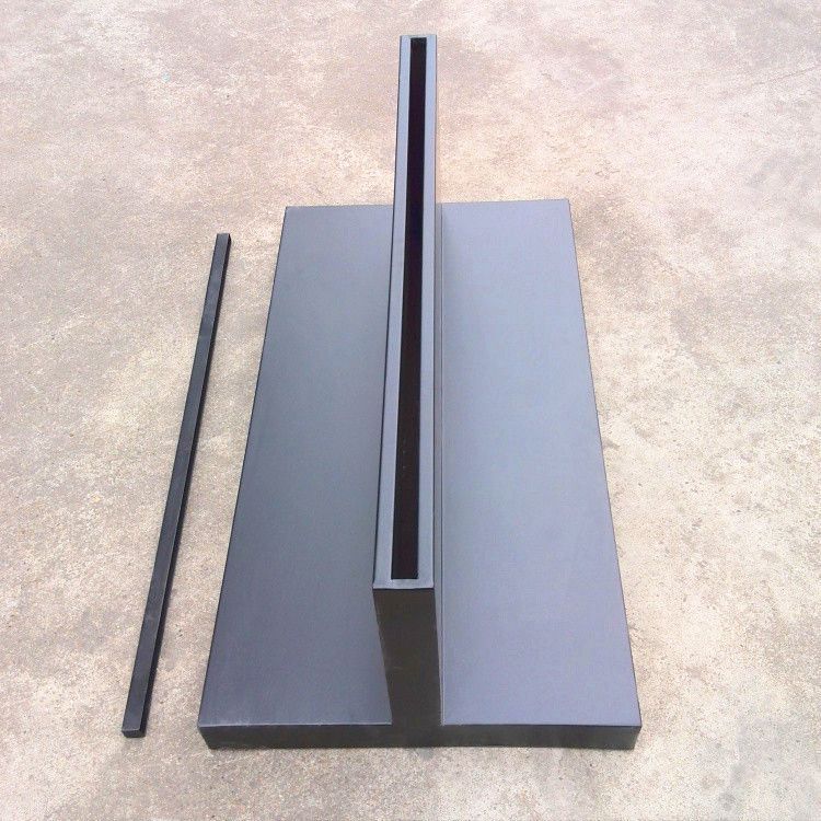 t型广告牌底座展示架商场海报架钢化玻璃立牌指示牌方形黑色水牌