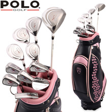 polo golf高尔夫球杆女士套杆 不锈钢全套球具 8007系列 碳素杆身