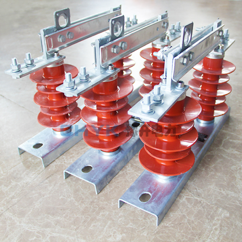 专业生产10kv硅橡胶型hgw9-12/630a户外高压刀闸隔离开关400a200a