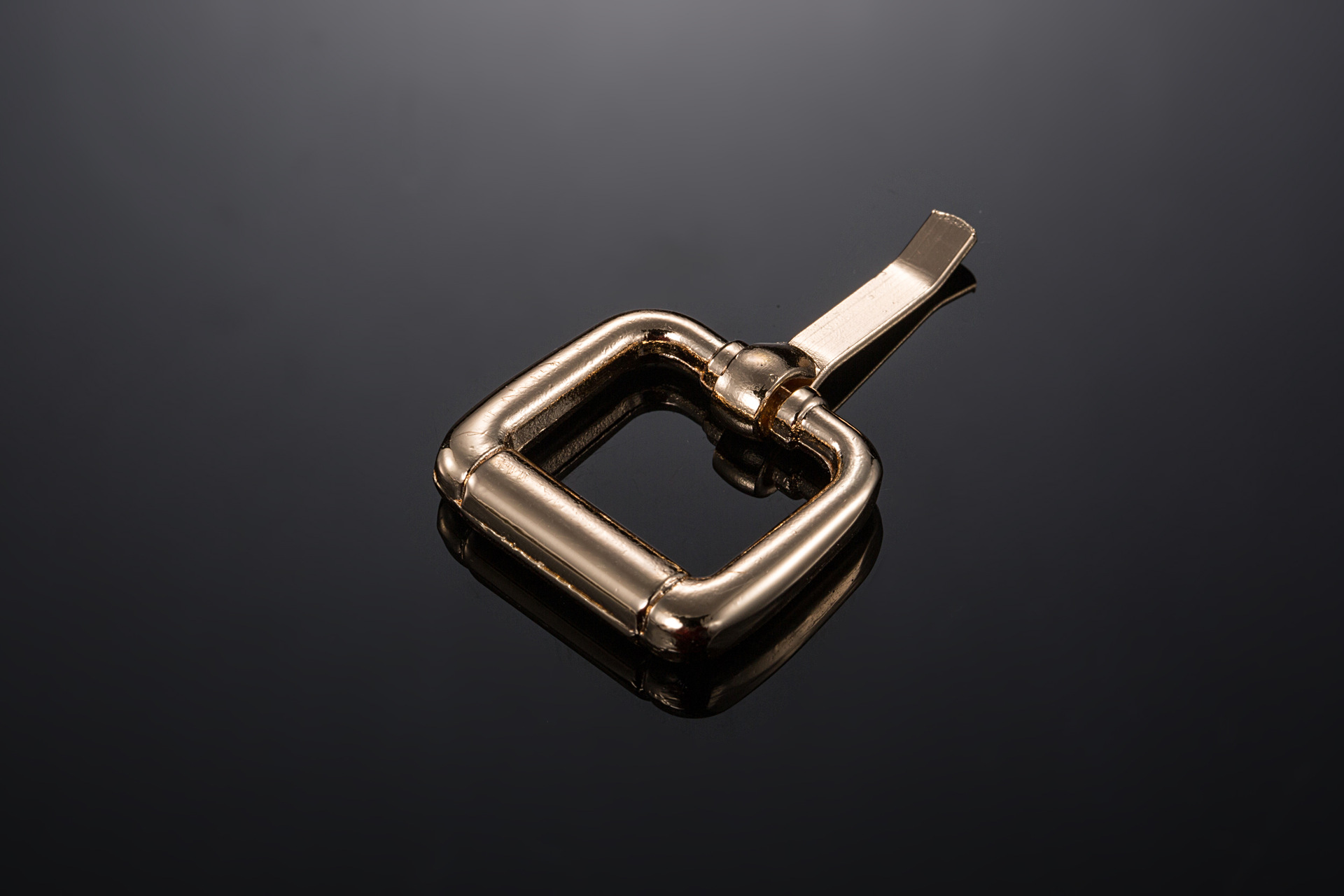 现货电镀工艺针扣五金配件 厂家供应箱包五金配件5分假针通扣锁扣