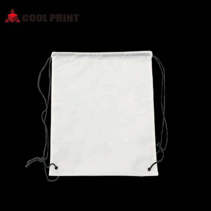Thermal Transfer Blank Drawstring Bag Creative Advertising Printing Student Storage Bag Marathon Game-Specific Backpack Wholesale