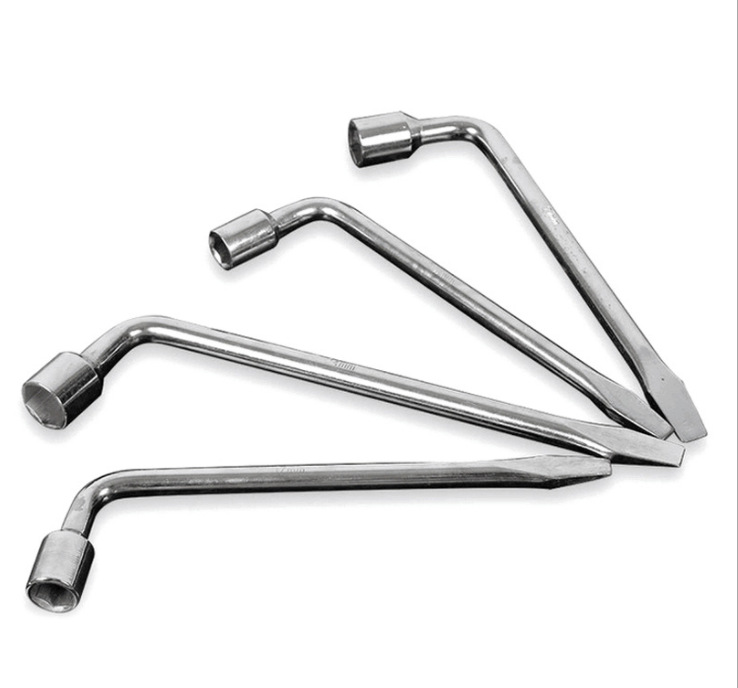 专业批发弯头锣刀扳手 汽车轮胎套筒扳手 厂家直销量大从优