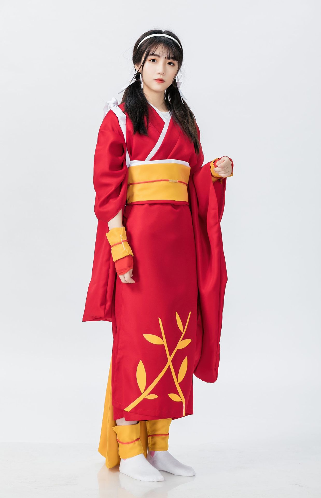 新款动漫 文豪野犬cosplay 夜叉白雪 泉镜花cos服浴衣和服现批发