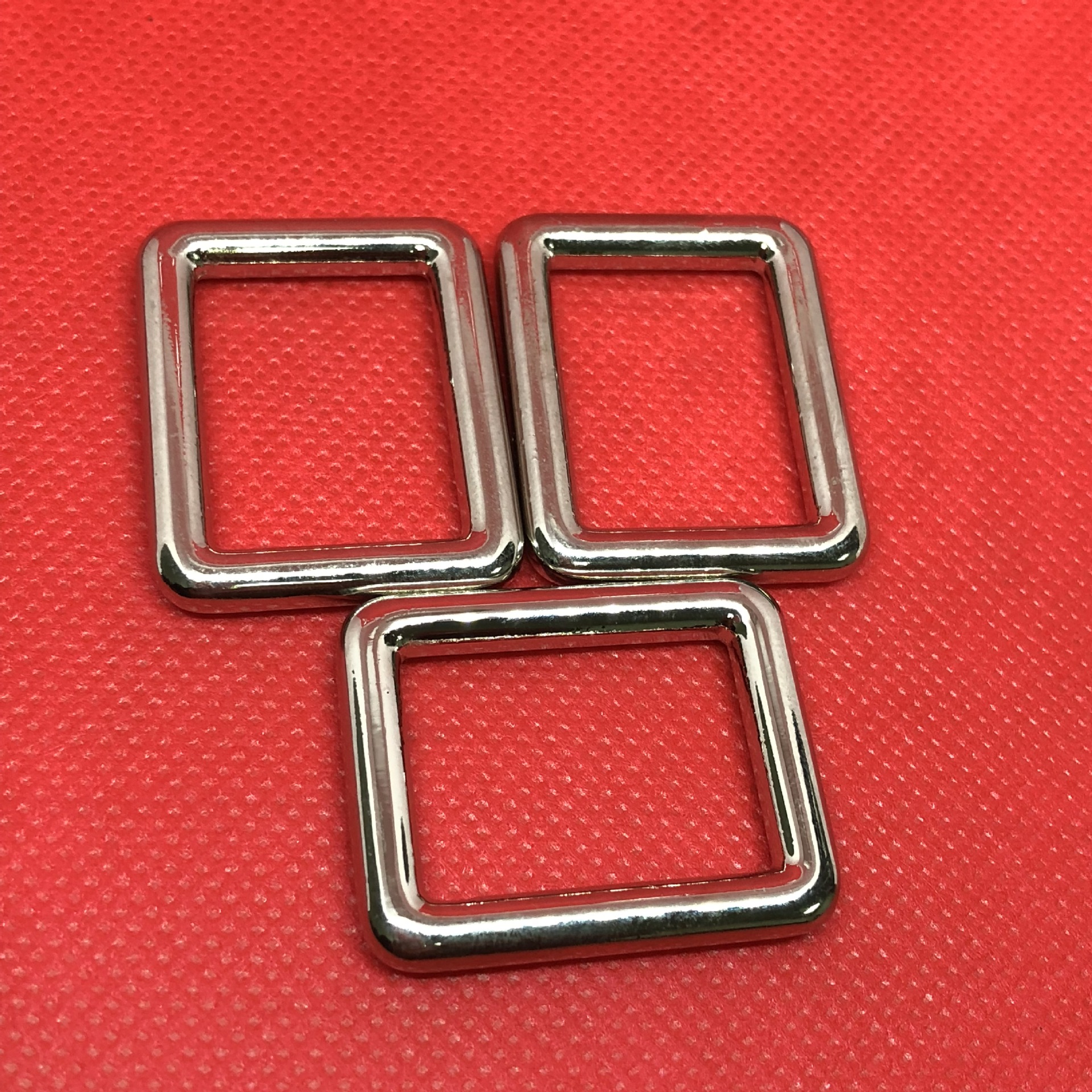 高档环保锌合金圆园线 1寸方扣 方形口字扣 手袋皮具箱包五金配件-阿