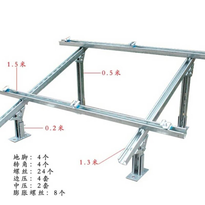 5足厚冲孔镀锌c型钢