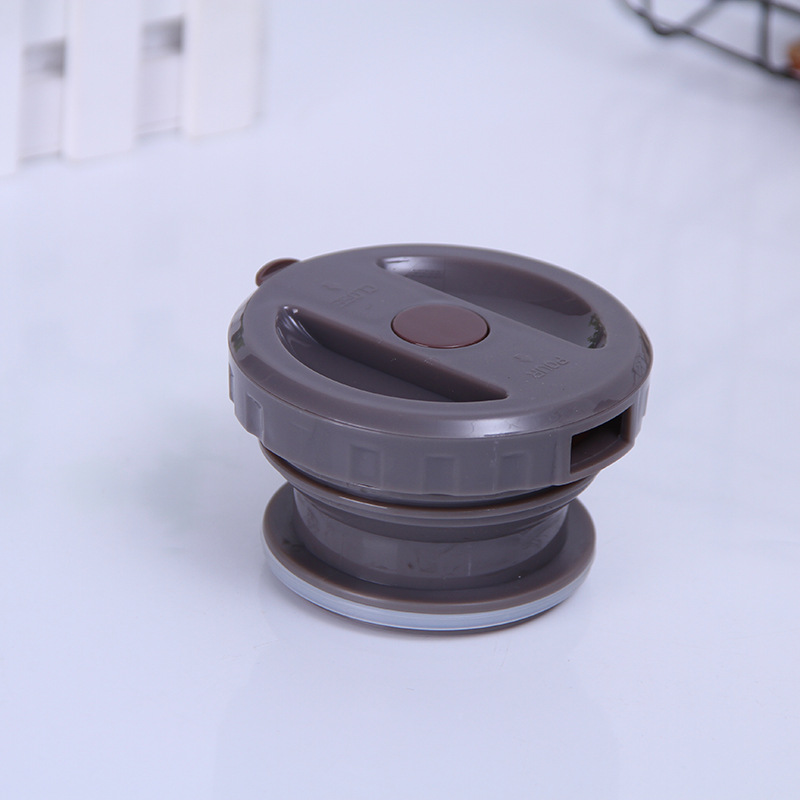 新款大容量不锈钢保温水壶户外旅行折叠手柄保温瓶可定制一件代发