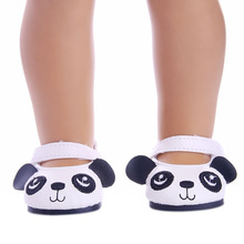 18寸美国女孩 American girl洋娃娃熊猫皮鞋 厂家直销 外卖热线