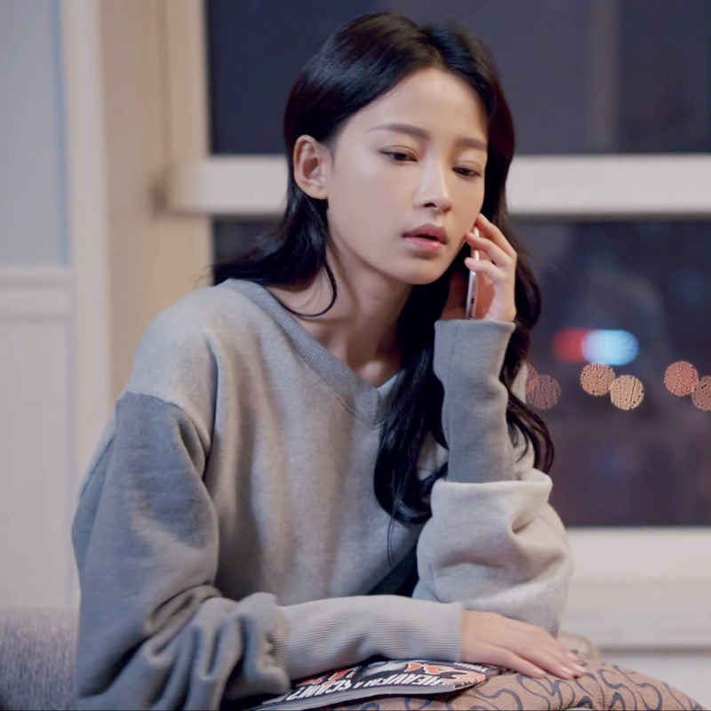 凉生我们可不可以不忧伤孙怡姜生同款秋冬韩版宽松无帽卫衣女上衣