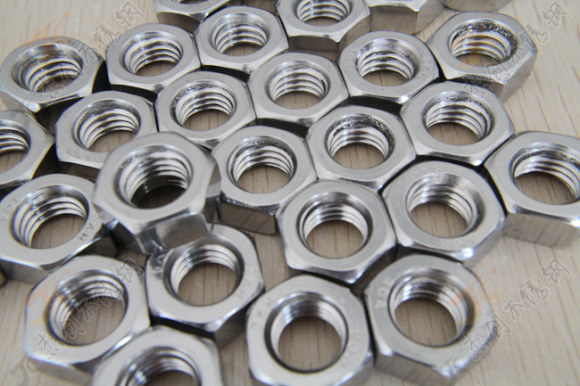 正宗304反牙螺母m14反牙螺母六角螺帽杰创不锈钢螺栓螺母厂价直销