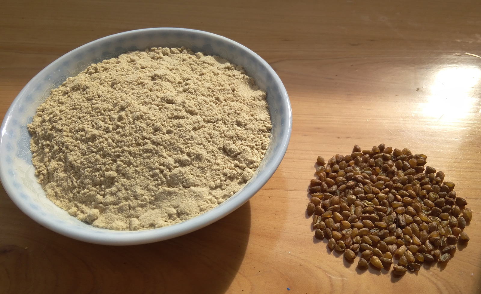 四川凉山黑苦荞粉500克 黑苦荞面 做粑粑 熬粥等用