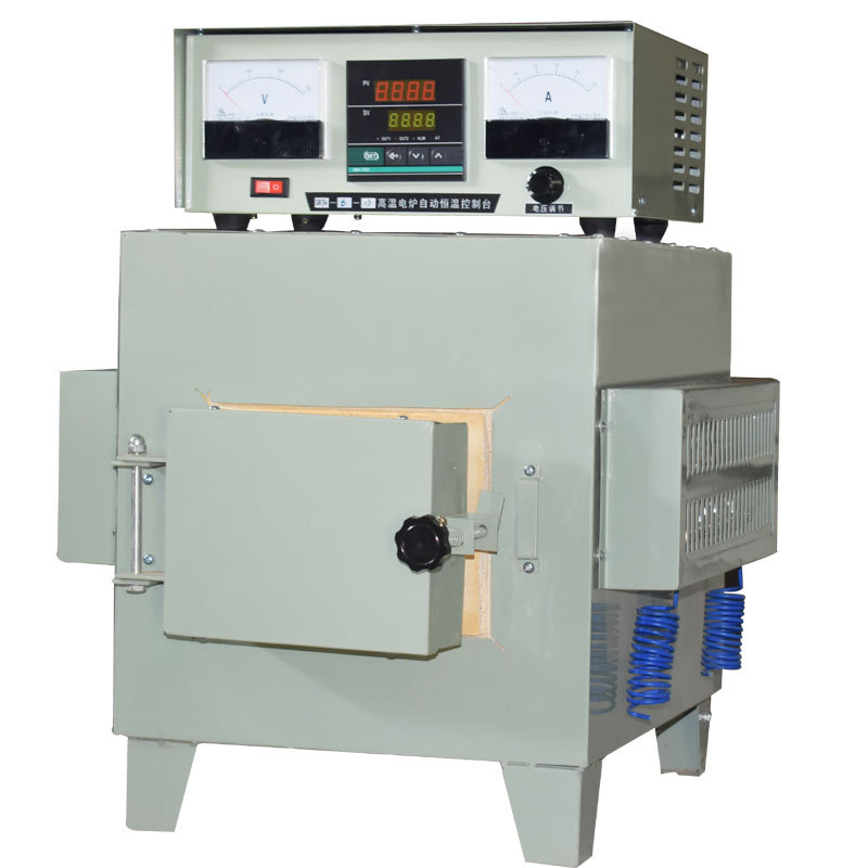 上海沪粤明箱式电阻炉sx2613a数显智能高温马福炉