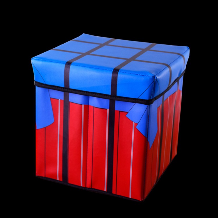 绝地大逃杀晚上吃鸡求生空投箱30*30*30cm多用可折叠 可坐人