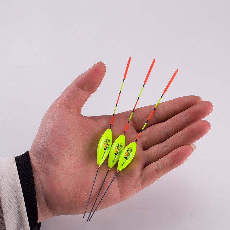 纳米浅水漂短漂轻口鲫鱼漂加粗尾醒目高灵敏水皮冬钓小浮漂