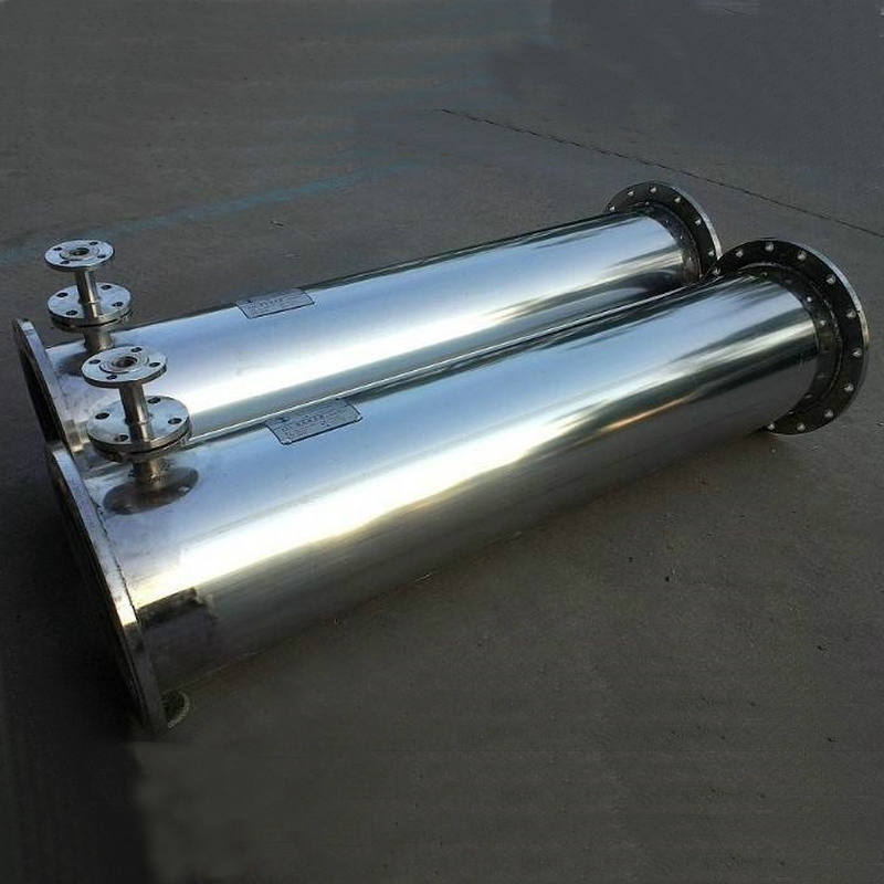 不锈钢管道混合器加药混合装置 静态管道混合器絮凝剂混合装置