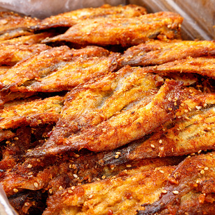 烤鱼干