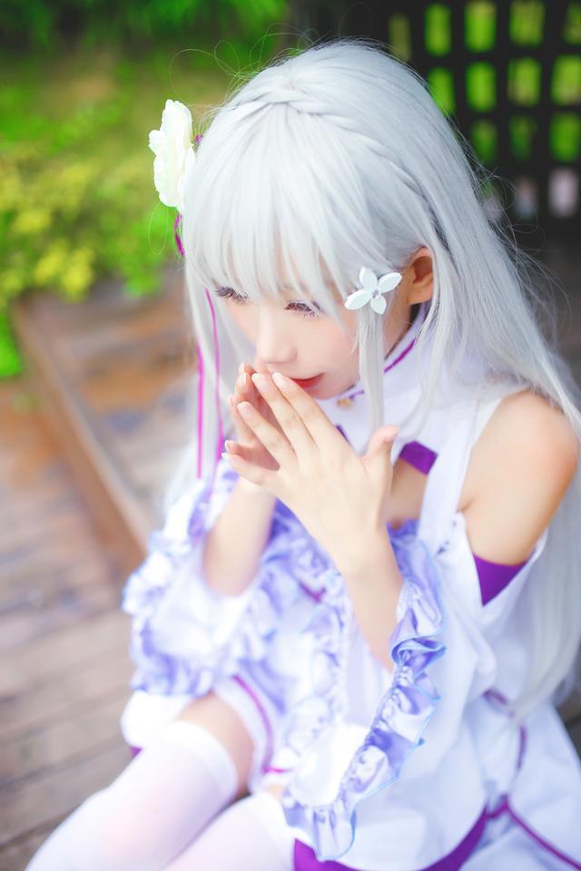 cosplay假毛从零开始的异世界生活艾米莉娅亚原版辫子造型cos假发