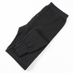 恒源祥羊绒裤 男士2018秋冬保暖裤 单层薄款休闲男装 保暖内衣