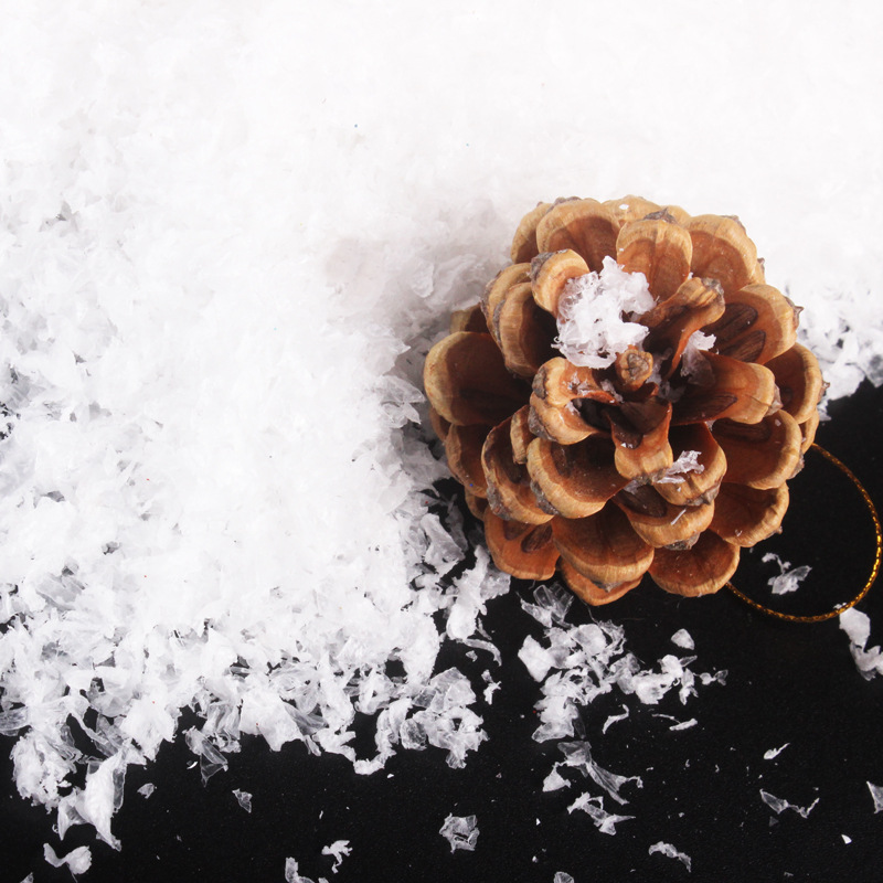 高仿真环保人造雪 假雪 圣诞装饰专用雪景 干雪花粉