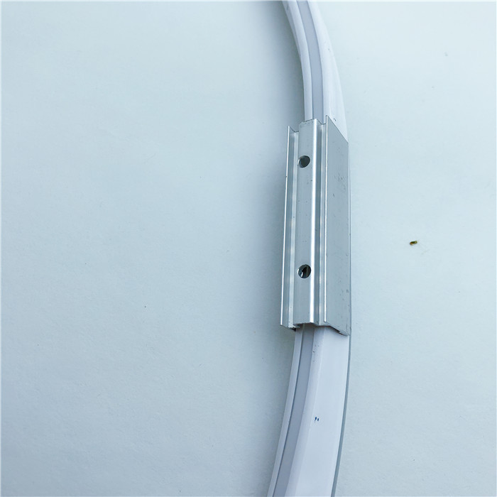 led柔性霓虹灯带固定卡扣卡子卡座卡槽2835高低压灯条铝合金卡夹