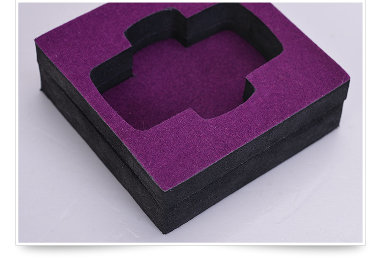 东莞厂家环保eva植绒内衬防静电防震工具箱电子类eva包装内衬定制