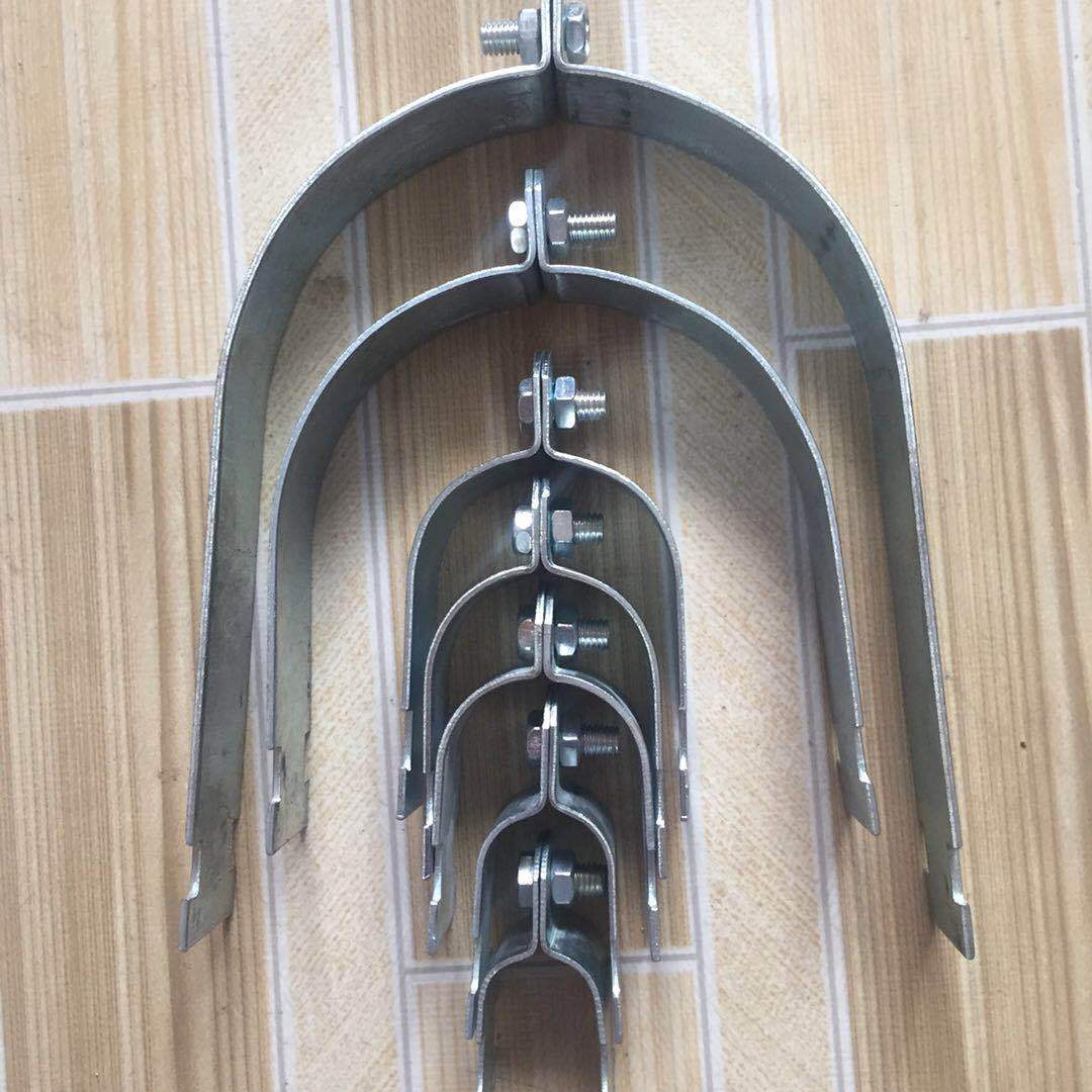 厂家提供304不锈钢p型卡紧固件p型卡管卡抱箍管夹