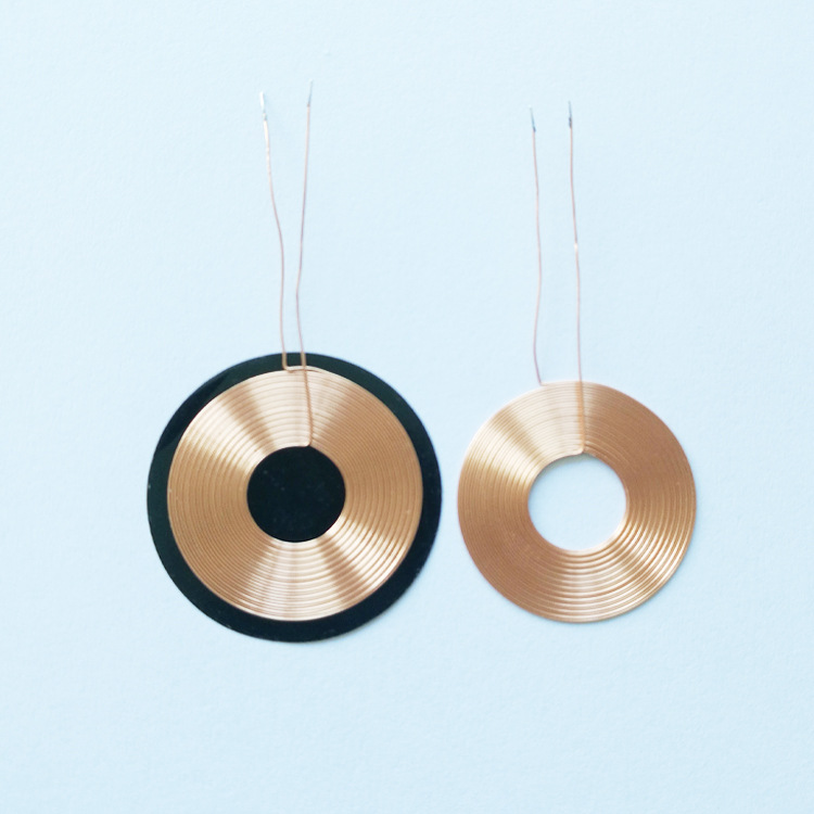 厂家直销天线自粘线圈 钥匙扣空心电感线圈 无充电接收线圈